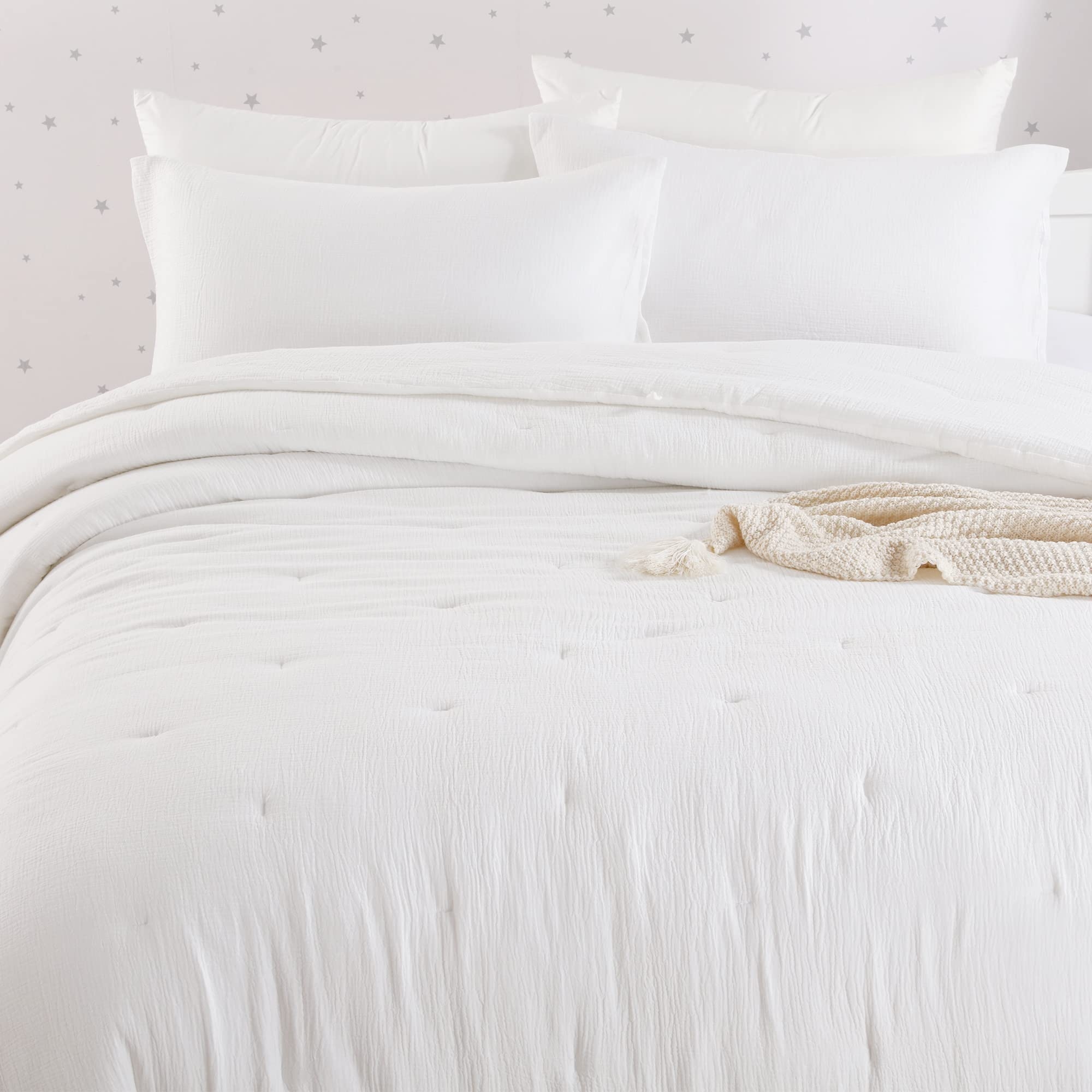 Muslin comforter king new arrivals